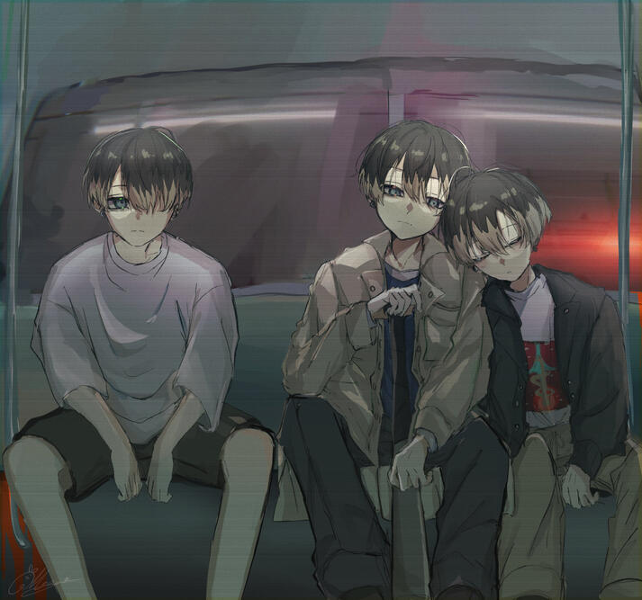 Full-body + Background