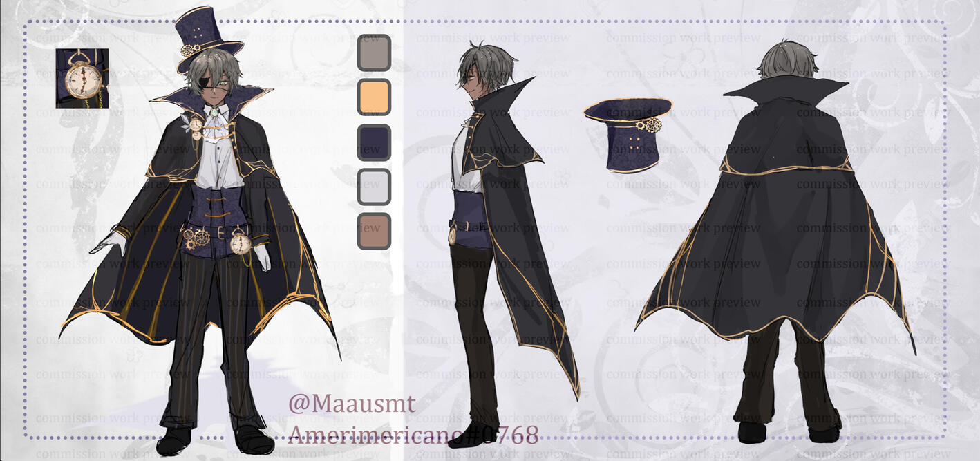 Custom + Reference Sheet