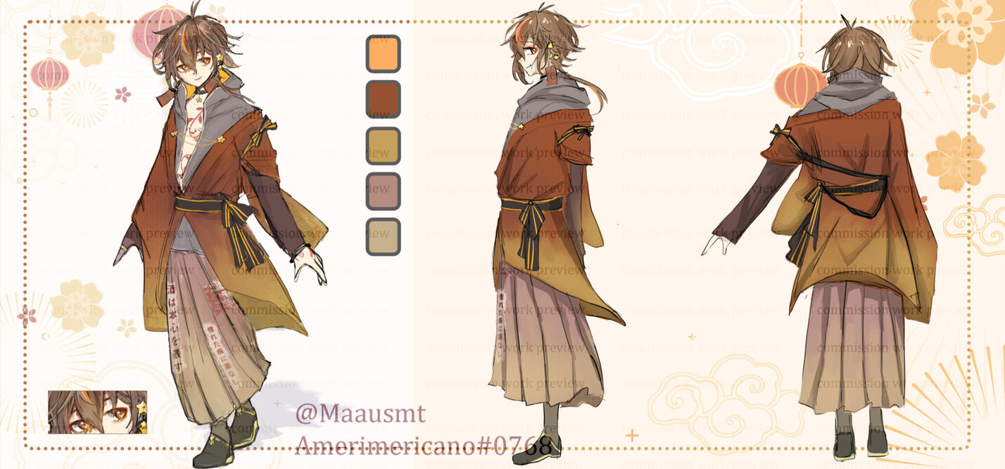 Custom + Reference Sheet