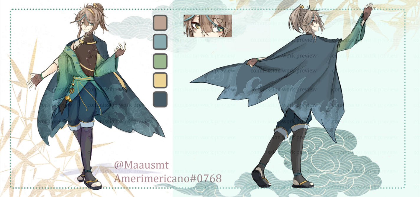 Custom + Reference Sheet